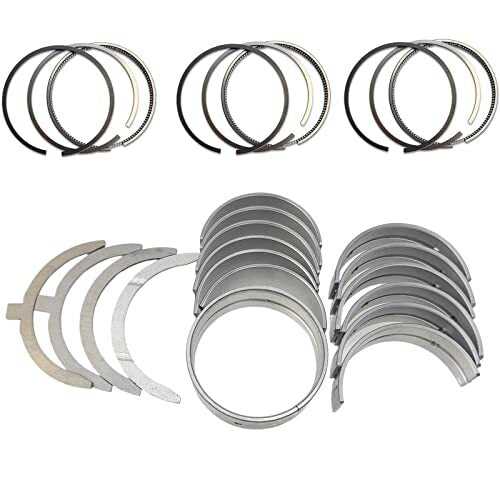 6-piece mast 89.9mm piston ring kit is suitable for C240, C320, E320, M112 3.2L V6 W203 17870 B