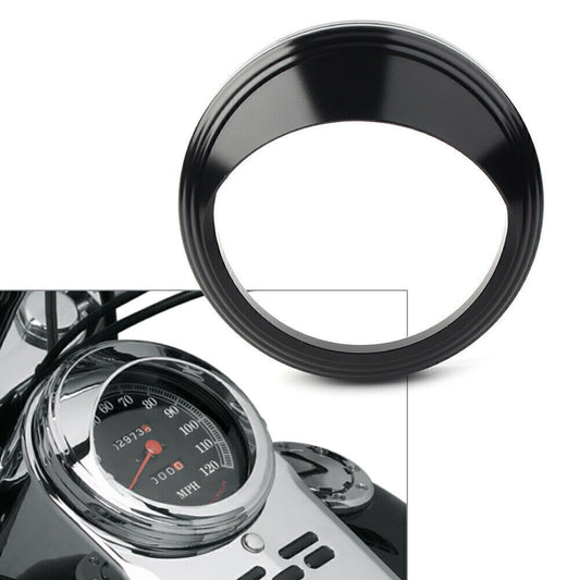 5 Speedometer Gauge Bezel Covers Trim Ring Visor for Harley Touring Road Glide