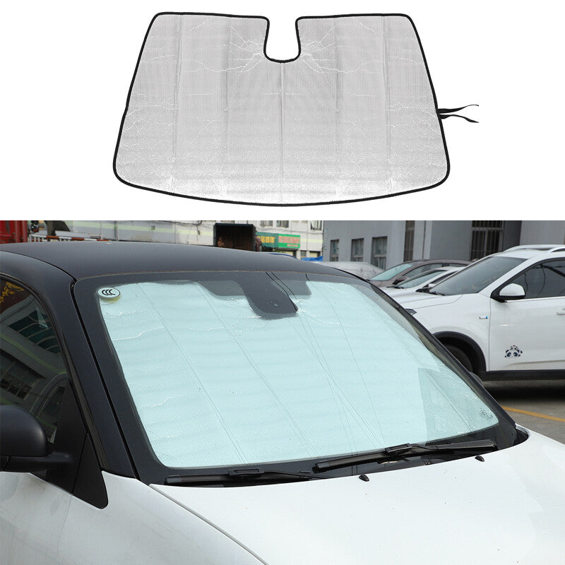 Front windshield sunshade/UV shading block suitable for Smart Fortwo 2009 - 2021 - n