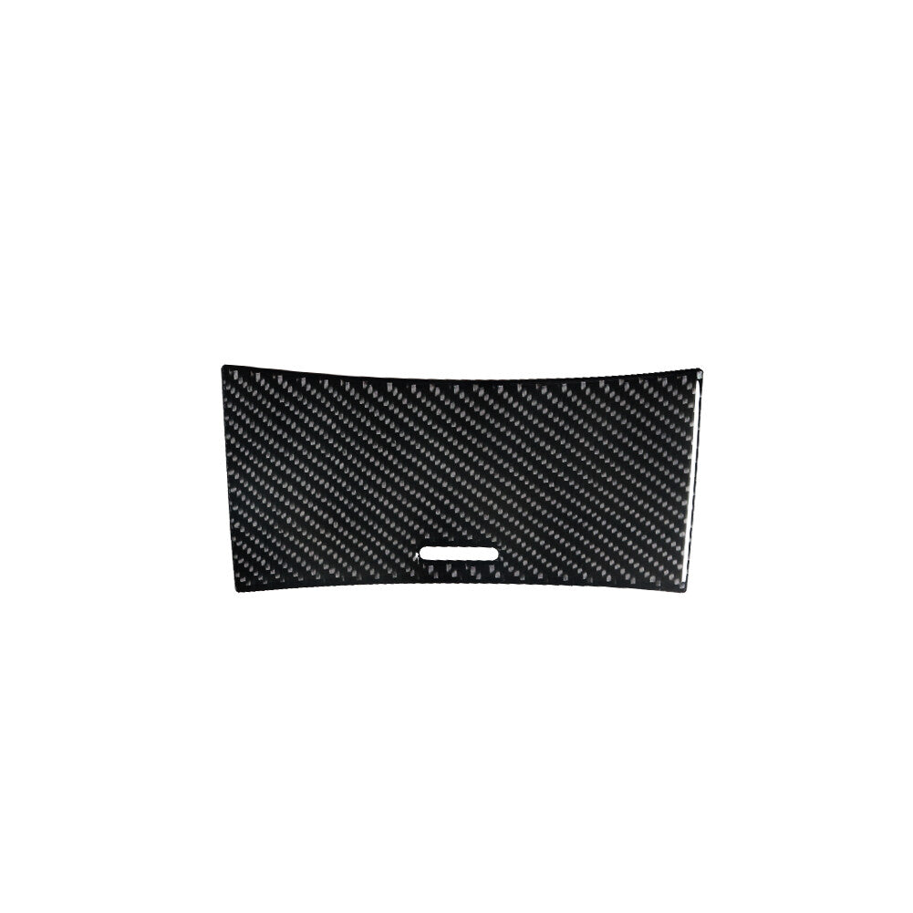 2Pcs Carbon Fiber Interior Door Panel Cover Trim For 718 2016-2022 v