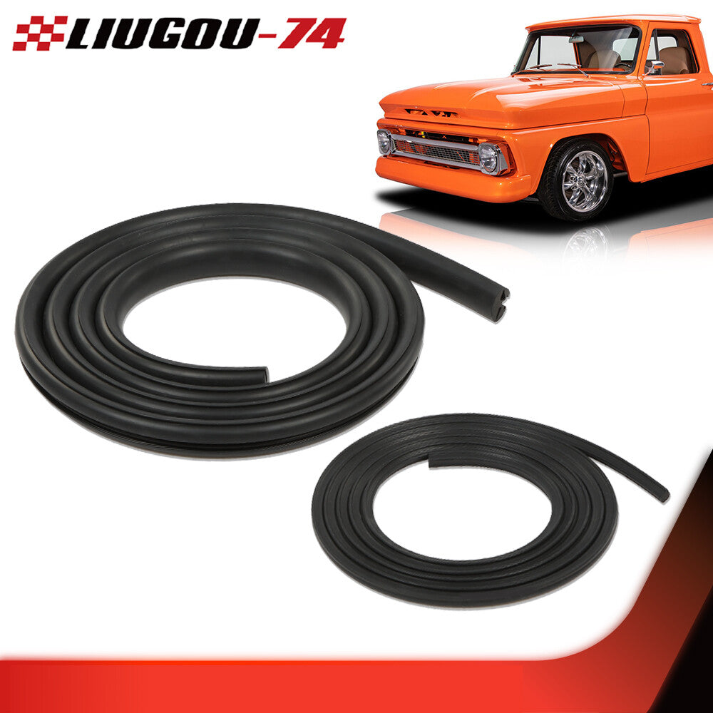 Rear glass window Weatherstrip sealed black suitable for 1942-66 for GMC pickup- v
