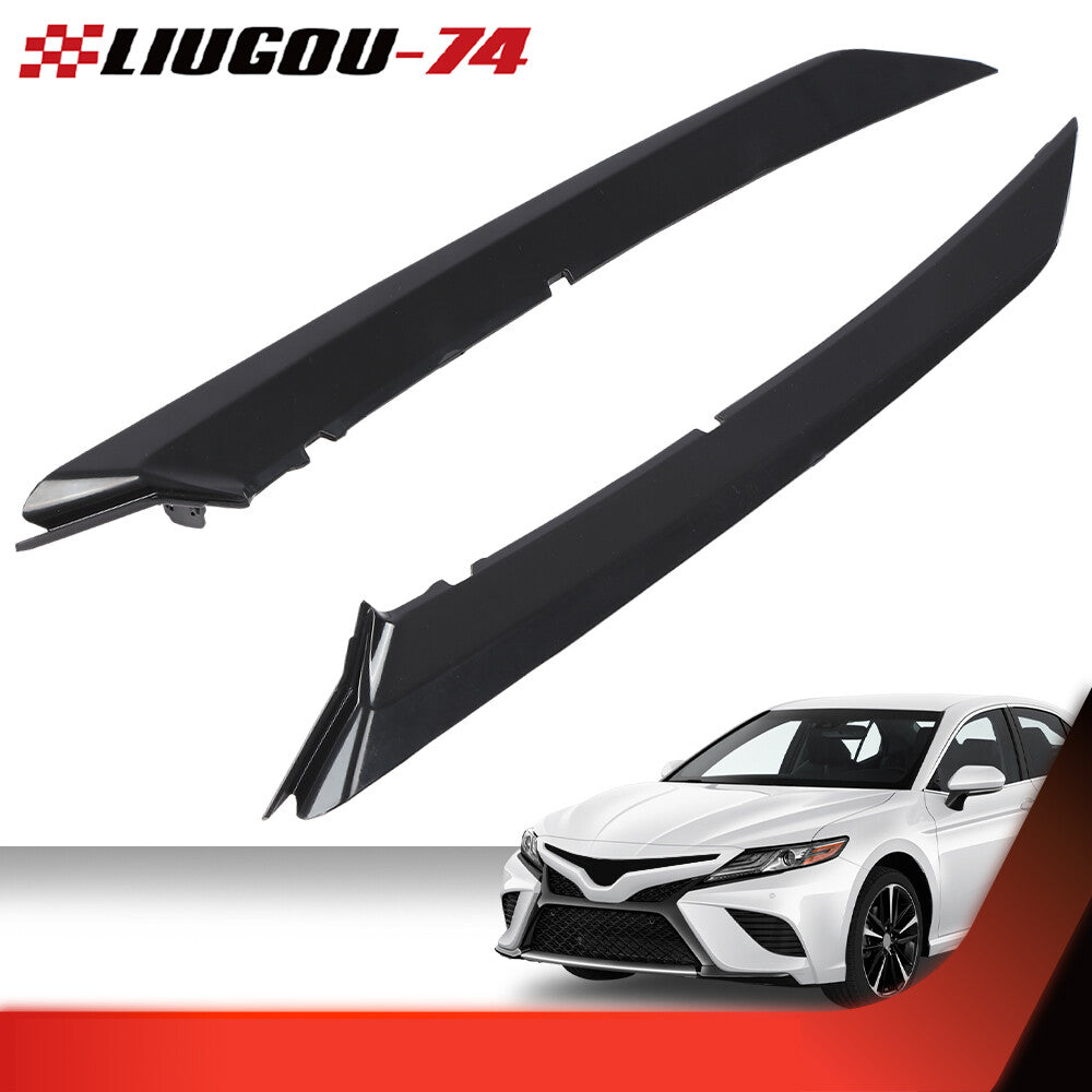 Suitable for 2018 2019 2020 for Camry SE/XSE front bumper grille decorative molding pair - v