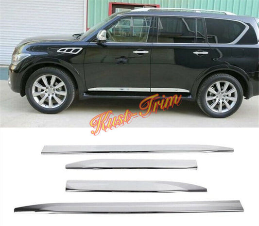 ABS Chrom Car Side Door Body Cover Molding Trim For Armada 2018-2020 n