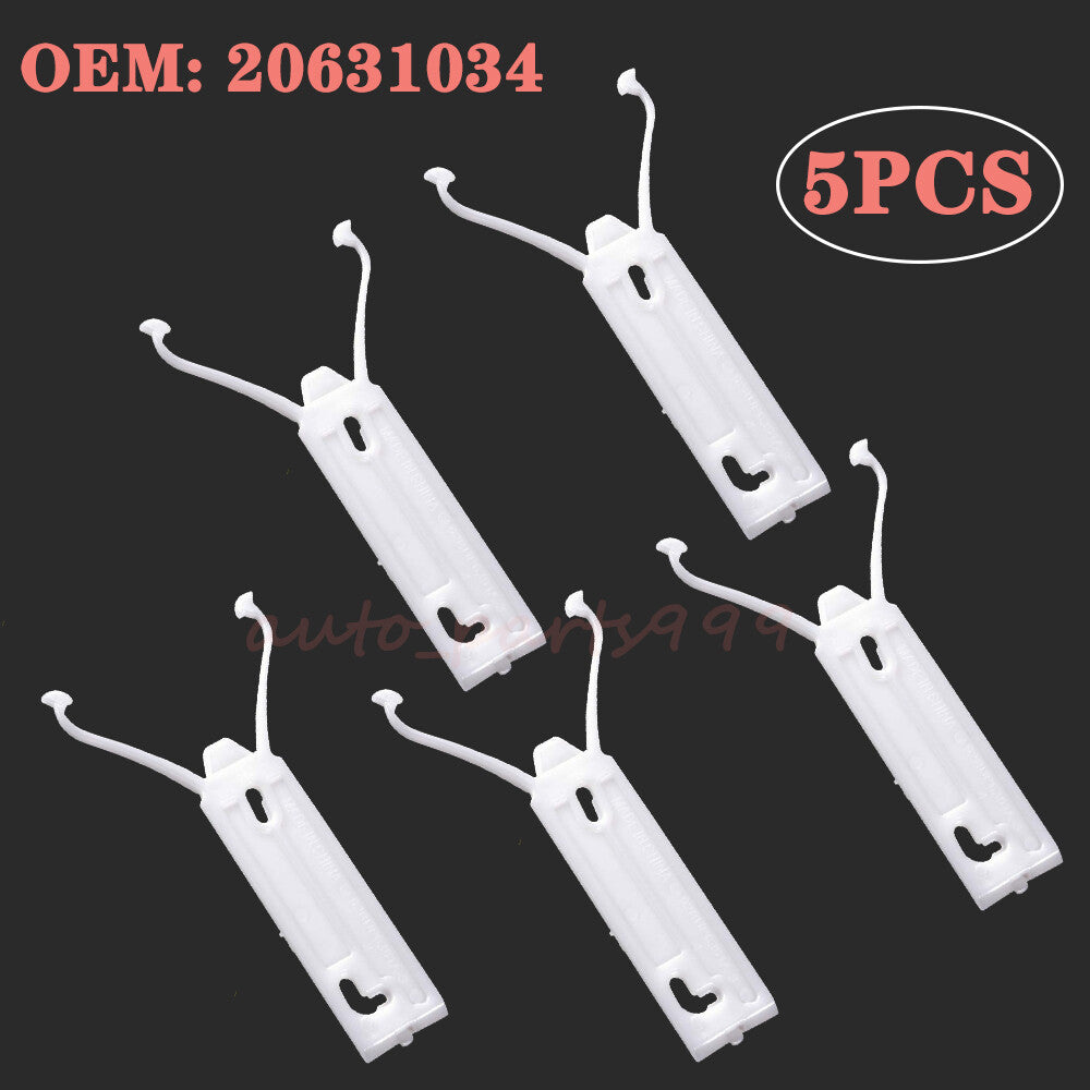 5-Piece Pack 80-90 Caprice Wide Chrome Fender Door Quarter Trim Clip Fixing n