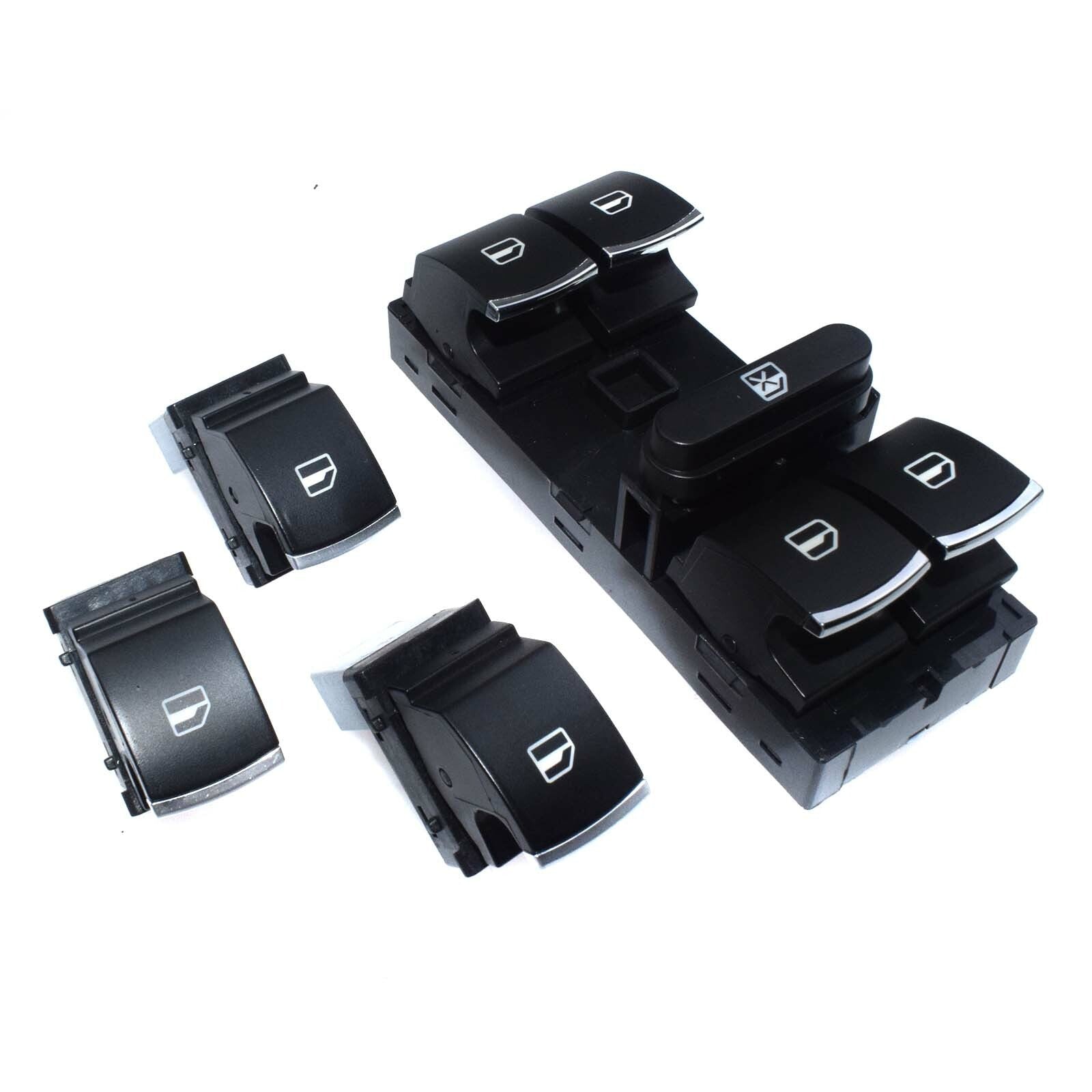 4-piece control power window switch set suitable for Golf , for Jetta , for Passat 5ND959857 5K4959857- v