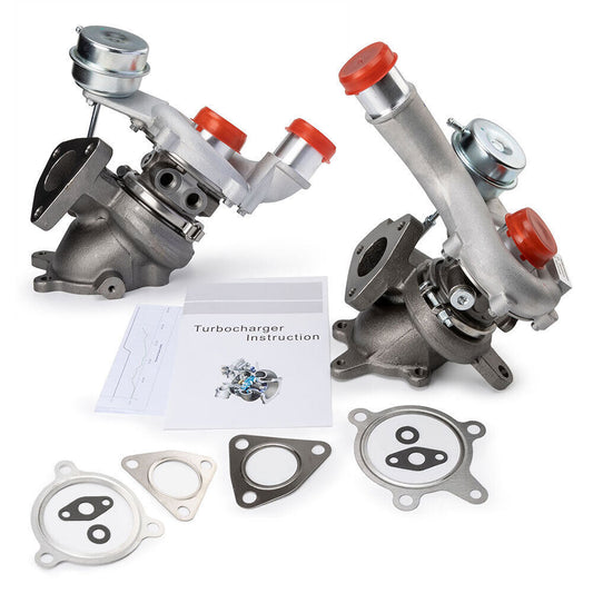 Turbo Turbocharger Set For 10-19 for Ford Explorer Taurus for Lincoln MKS MKT 3.5L RHLH
