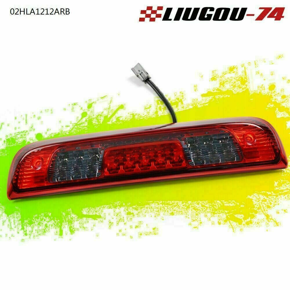Suitable for 14-18 Jim West for Sierra Silverado Third 3rd brake light red/smoke- v