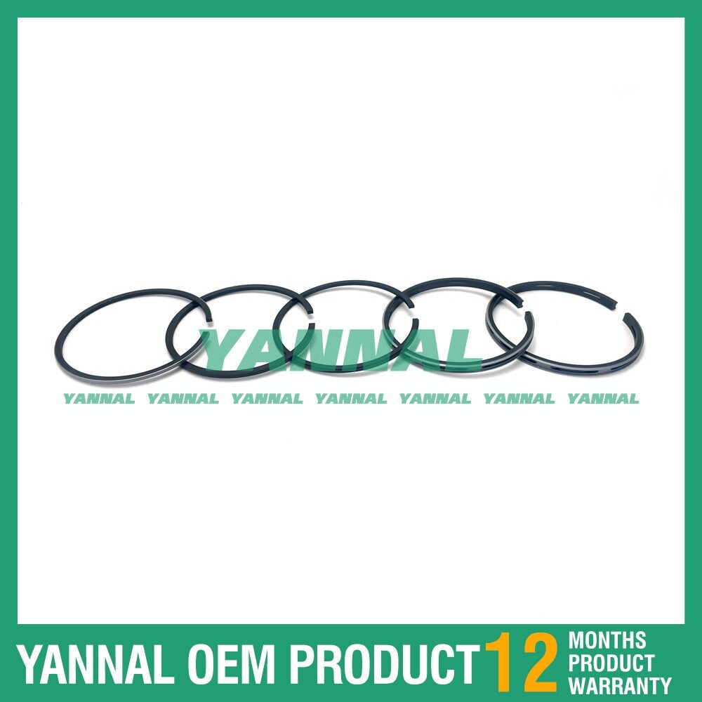 Piston ring kit for ZL600 excavator engine parts -
