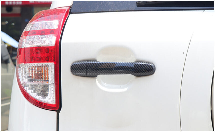 2P Carbon ABS Front Bumper Air Vent Inlet Cover Trims For Venza 2021-2023 v