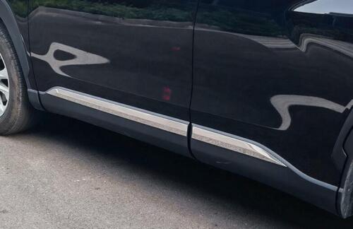 Body Door Side Molding Sill Guard Chrome Steel for Toyota for Corolla Cross 22-2023