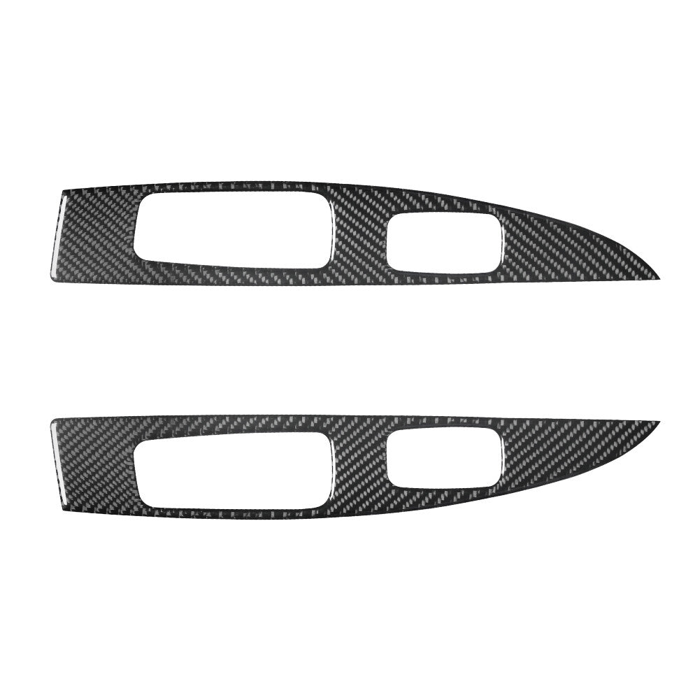 Carbon Fiber Gear Shifter Panel Trim Interior For Camaro 2010-15 TypeB v