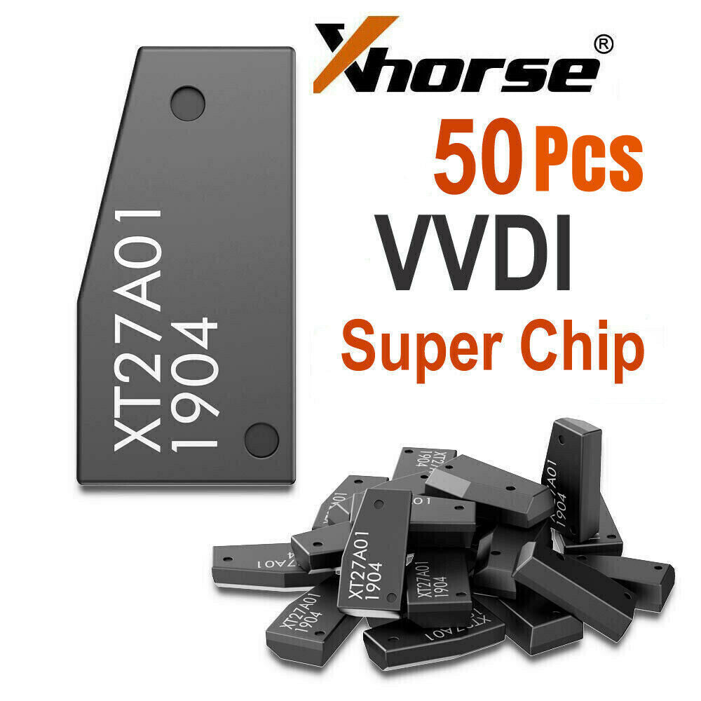 50Pcs VVDI Super Chips XT27A01 XT27A66 Transponder for VVDI KEY TOOL MAX