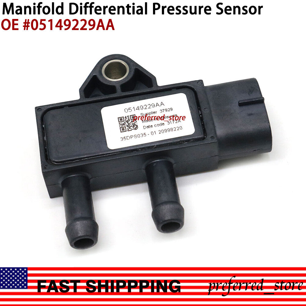 05149229AA Manifold differential pressure sensor suitable for Dodge for RAM 2500 3500 4500 - v