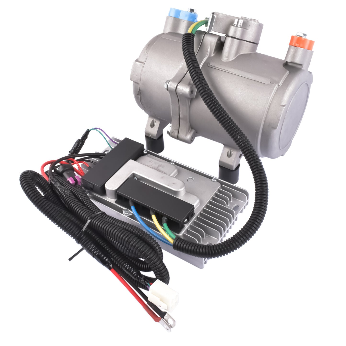 Air Conditioning Compressor Unit for Truck Automobile RV Van Camper 12V Electric Q
