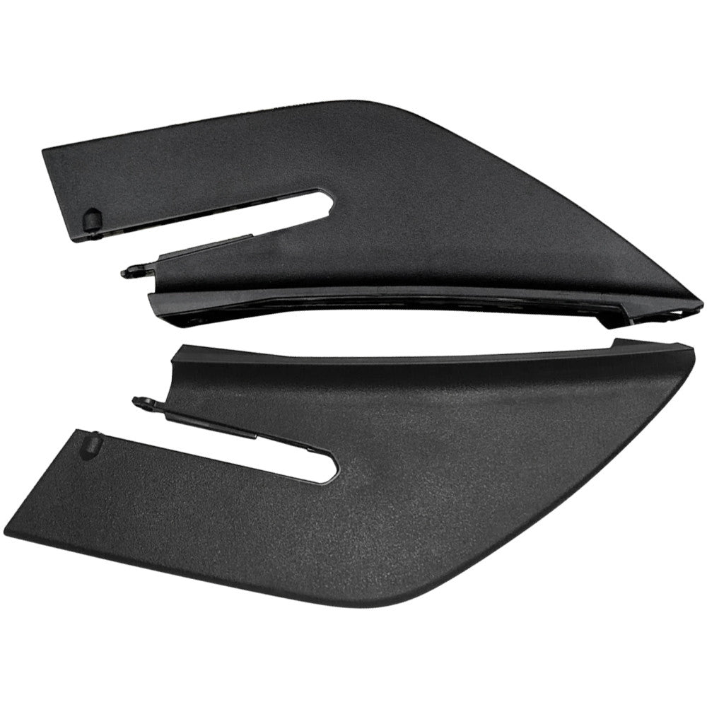 2x Rear Bumper Spoiler Fin Black Fits For California 2009 2010 2011-2014 Q