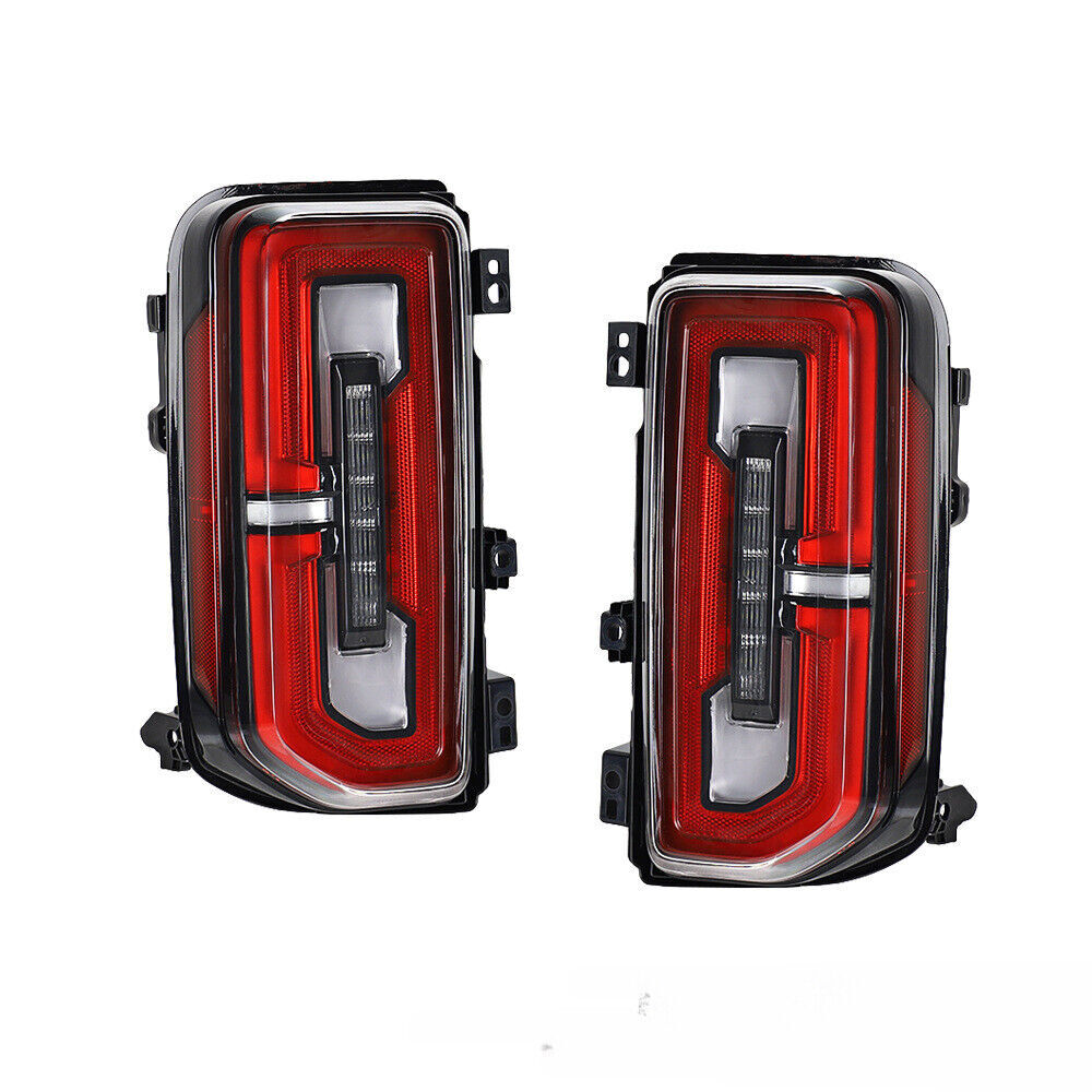 Suitable for 2021-2023  for ford  for Mustang , a pair of LED taillights with turn/break/reverse/running lights. Q