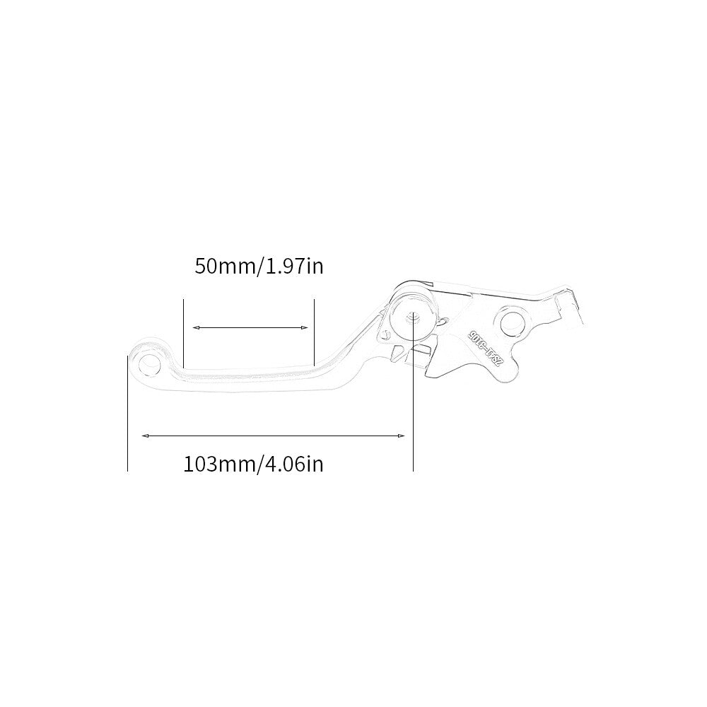 Front Right Brake Levers for HONDA CT125 Trail 125 2020-2025 ADV150 ADV160 Q