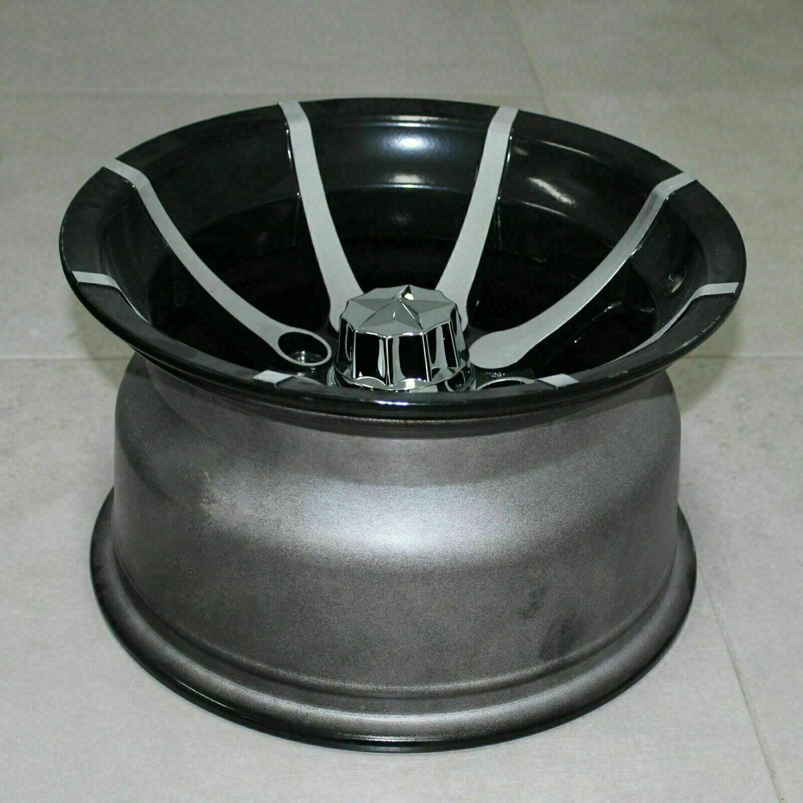 25X10- 12 Rear ALLOY Wheel Rim Four -Quad Dirt Bikes ATV Buggy Off Road Go Kart