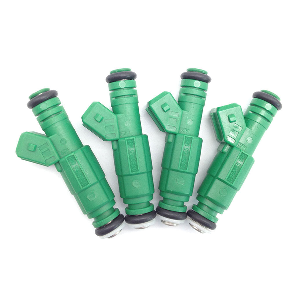 4 fuel injectors, 0280155968, suitable for Volkswagen for Passat , for Jetta , for Golf , Beetle, for Audi TT, Quattro, for BMW .