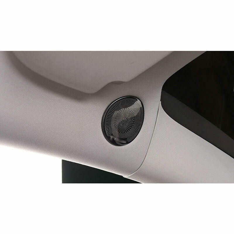 Black Titanium A Pillar Speaker Frame Cover Trim Fit For Model 3 2017-2021 n