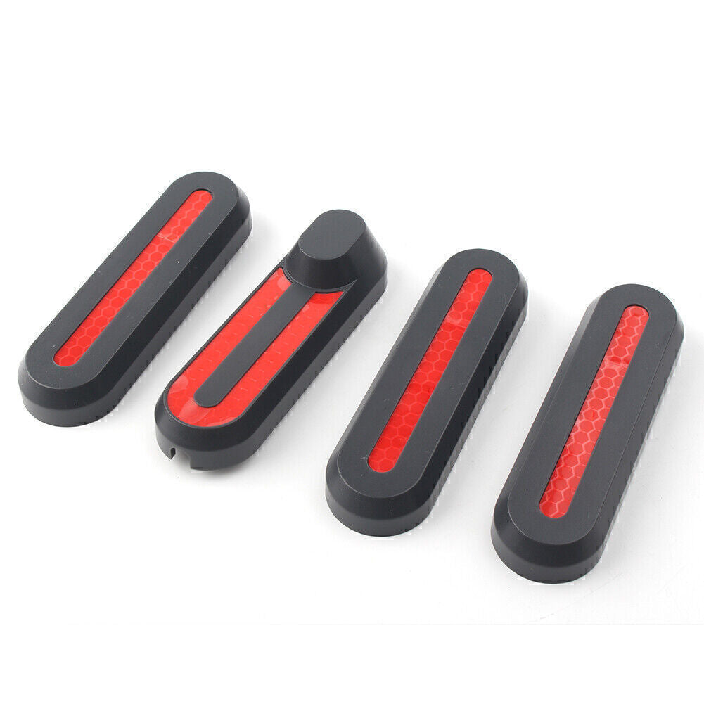 For XIAOMI MIJIA M365 Decorative Shine Strip U/I Shaped Front Rear Wheel Cover