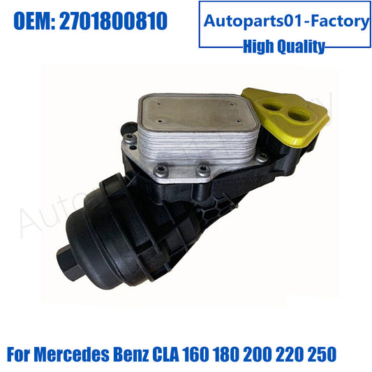 2701800810 New Oil Filter Housing for Mercedes-Benz CLA 160 180 200 220 250