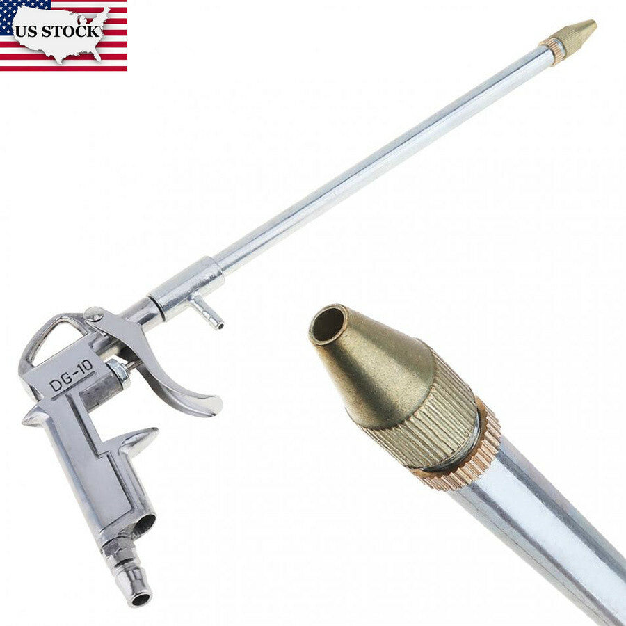 Car Engine Oil Way Cleaning Tool Pneumatic Washing Spray Gun 5x8mm Flexible Pipe Q