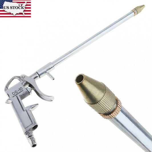 Car Engine Oil Way Cleaning Tool Pneumatic Washing Spray Gun 5x8mm Flexible Pipe Q