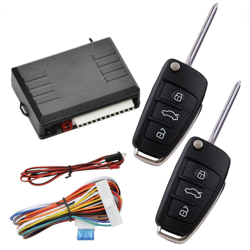 12V Car Remote Central Lock Keyless Entry System with Trunk Release n