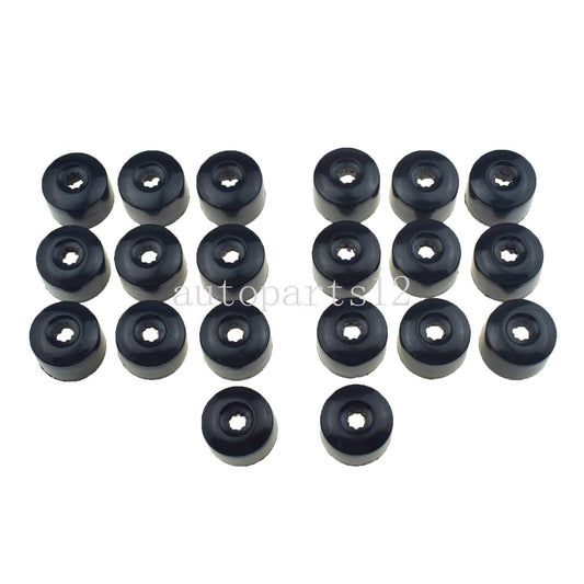 20pcs Car Wheel Bolt Covers Tire Screw Covers for for VW for Tiguan for Passat for Golf for Jetta for Bora - v