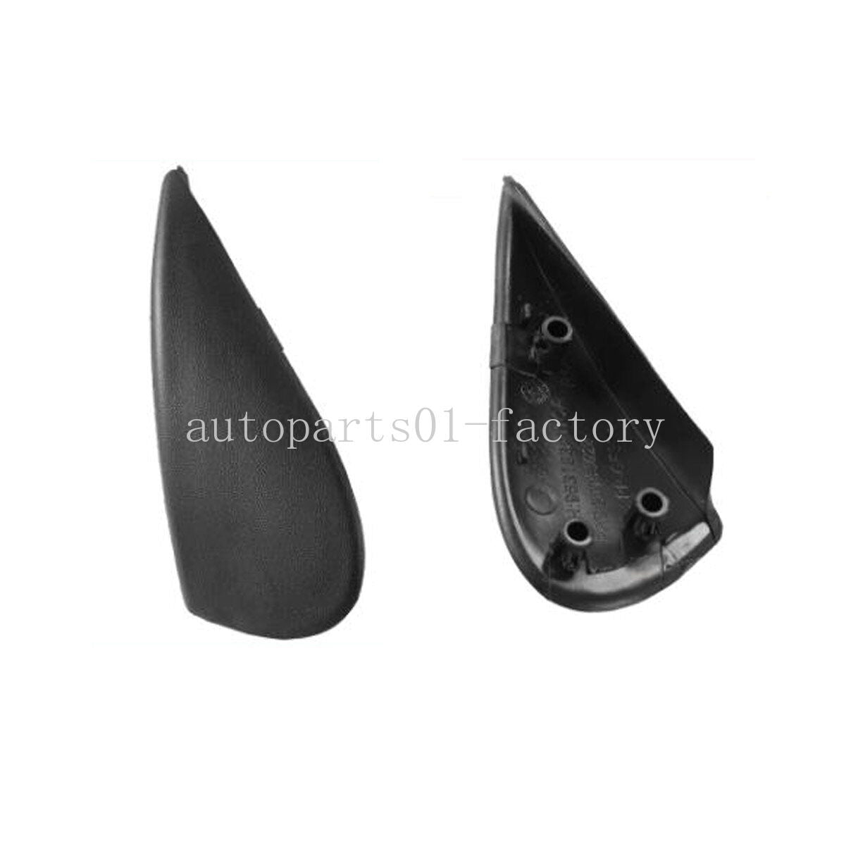 1Pair Side Mirror Corner Triangle Fender Cover Trim For 2012-2019 for Nissan Versa