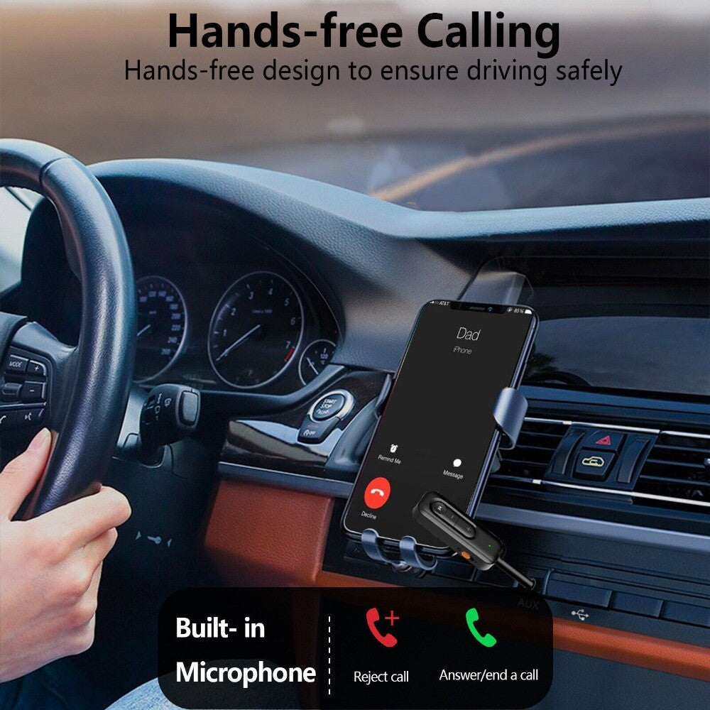 Bluetooth Transmitter Receiver AUX Wireless Adapter For Car Stereo Home-Speaker. n