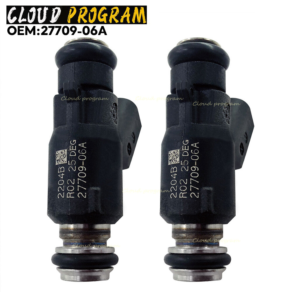 27709-06A NEW for Harley Davidson Motorcycle Engine Fuel Injector 25 Degree 2PC n