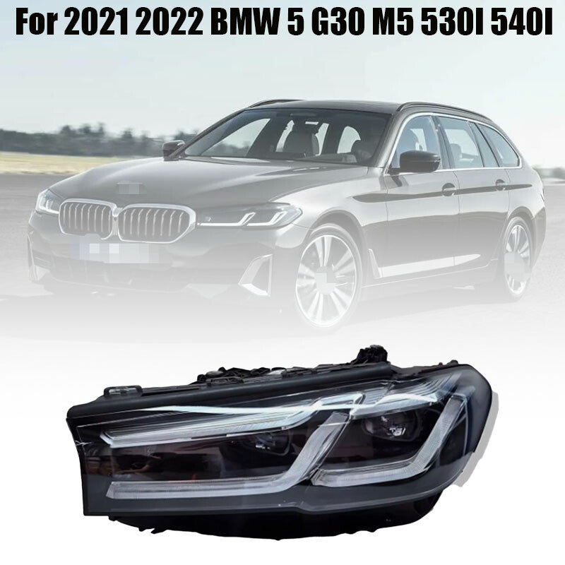 2021 2022 for BMW 5 Series G30 M5 530i 540i Left-hand drive side light
