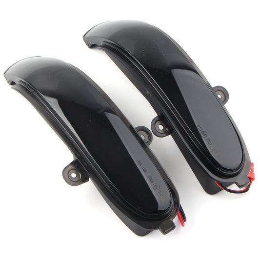 Pair LED Mirror Dynamic Turn Signal Light for Benz C Class W203 S203 CL203 01-07