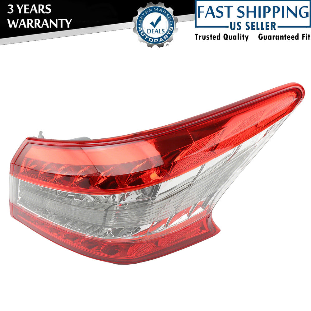 NI2804100 for Nissan Sentra Outer Tail Light Assembly 2013 2014 RIght Side For