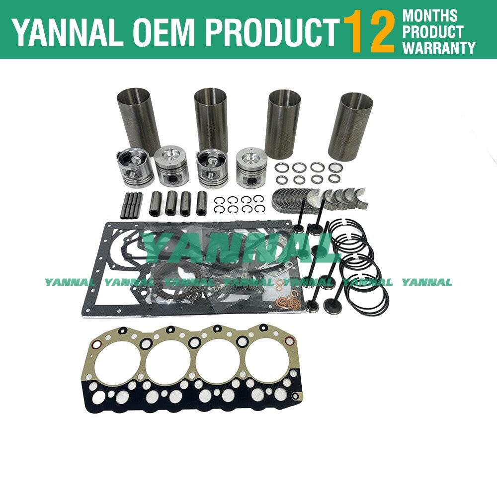 S4S Overhaul and Rebuild Kit for Engine Pistons and Piston Ring Liners -