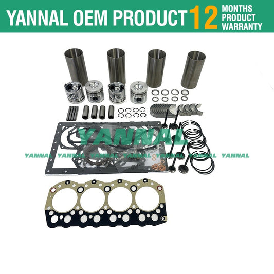S4S Overhaul and Rebuild Kit for Engine Pistons and Piston Ring Liners -