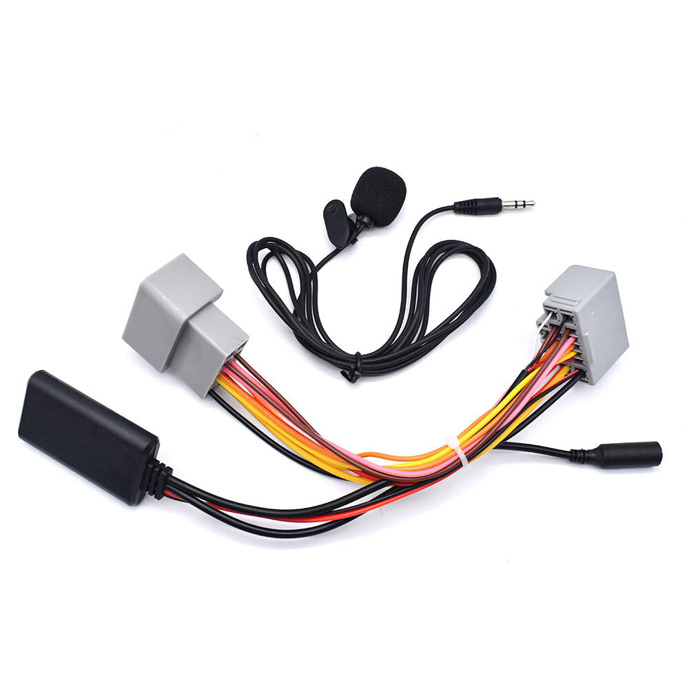Bluetooth module AUX-IN audio cable adapter microphone for Volvo S60 S80 V50 V70 cars n