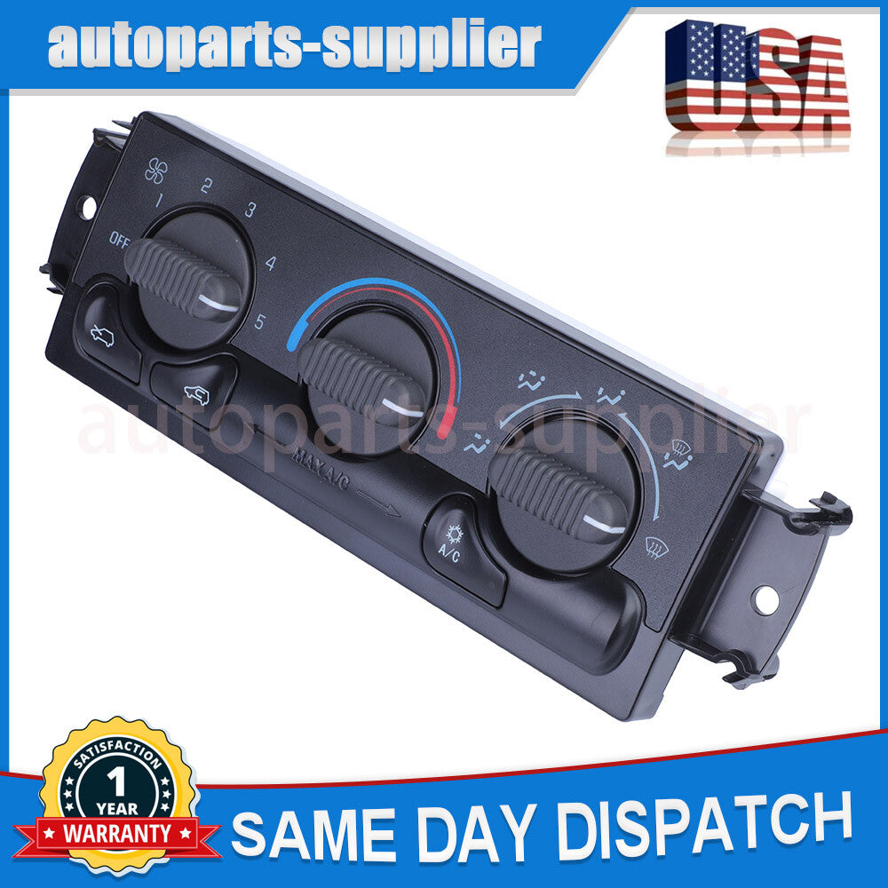 HVAC climate control module panel suitable for 99-02 for Chevrolet Silverado 1500 for GMC for Sierra 1500