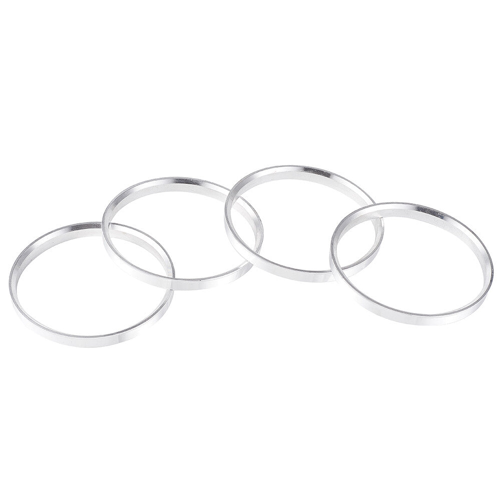 4x Aluminum Hub Centric Rings 108mm OD to 106mm ID (No Spacers)
