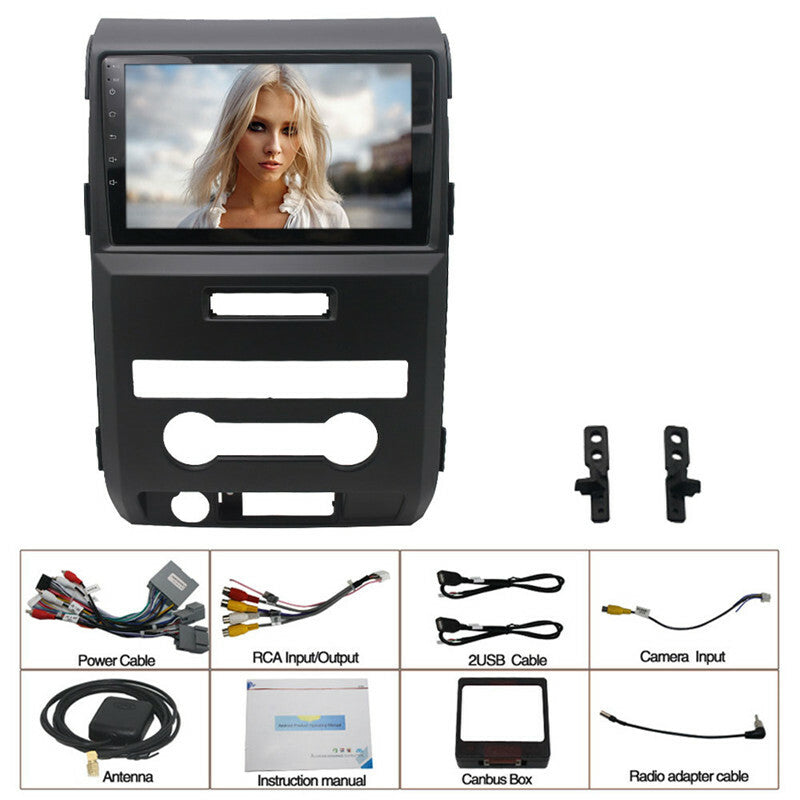 Car Multimedia Player Gps Navigation Autoradio Android for Ford F150 2009-2012