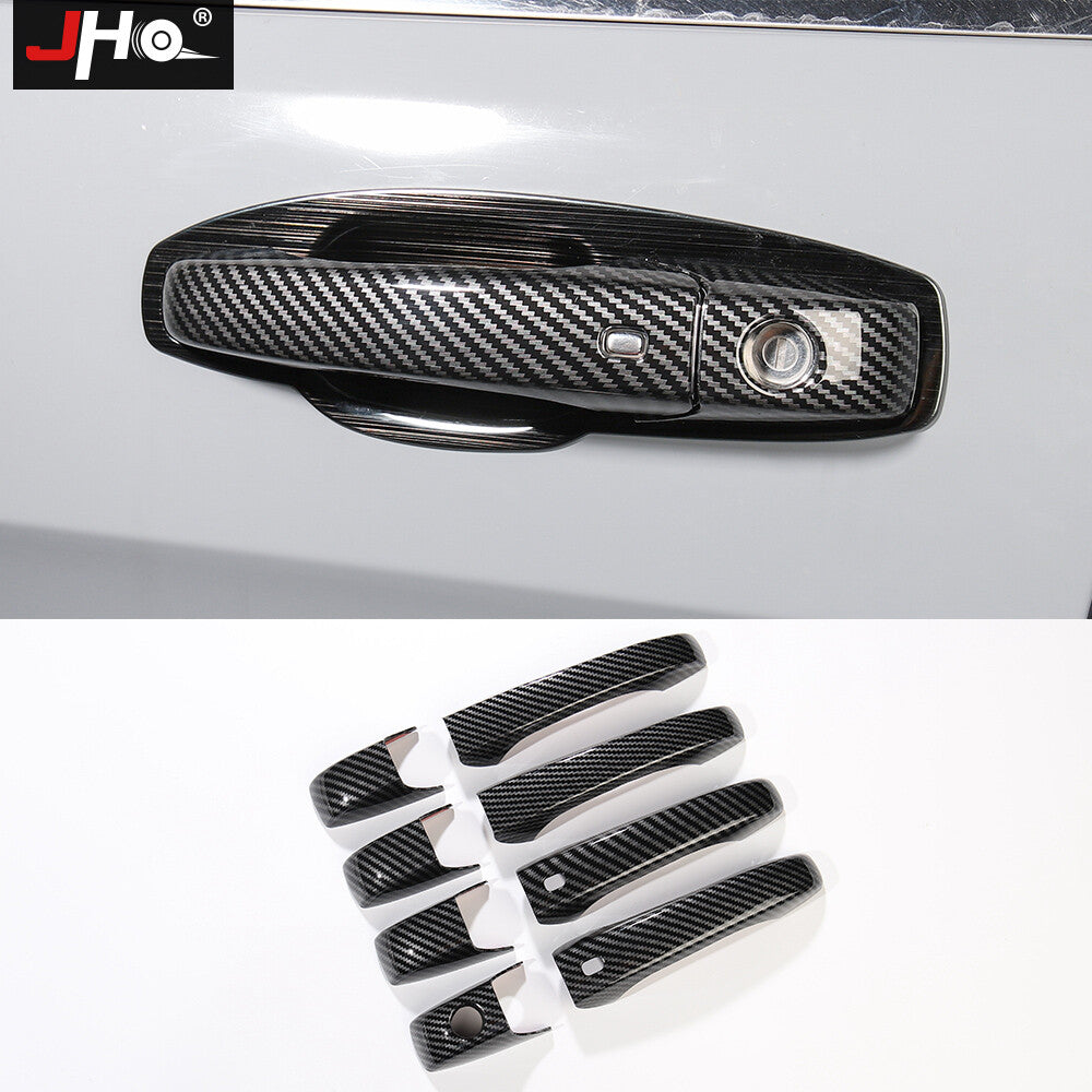 Side Door Handle Covers Trim Set for Jeep Grand Cherokee 2011-2019