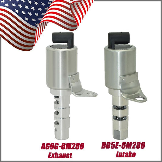 2PCS Variable Valve Timing VVT Solenoid Intake Exhaust for Land Rover for Jaguar