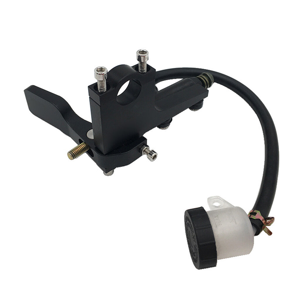 7/8 Motorcycle Clutch Thumb Brake Lever Rear Master Straight Pump Cylinder