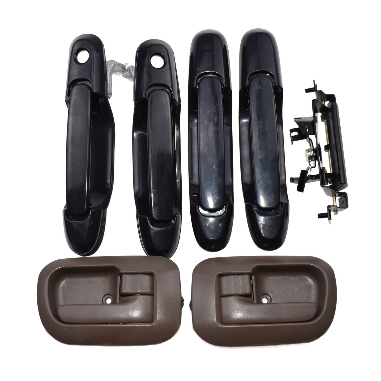 Brown interior exterior door handle set for 98-03 for Sienna - v