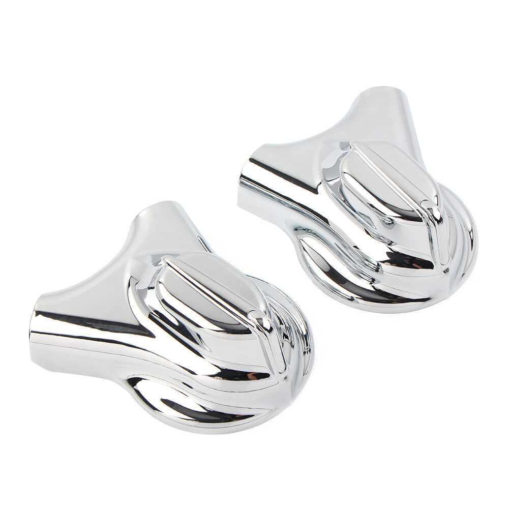 Chrome Rear Swingarm Axle Covers Kit for Harley Heritage Softail 2008-2017 FLSTF Q