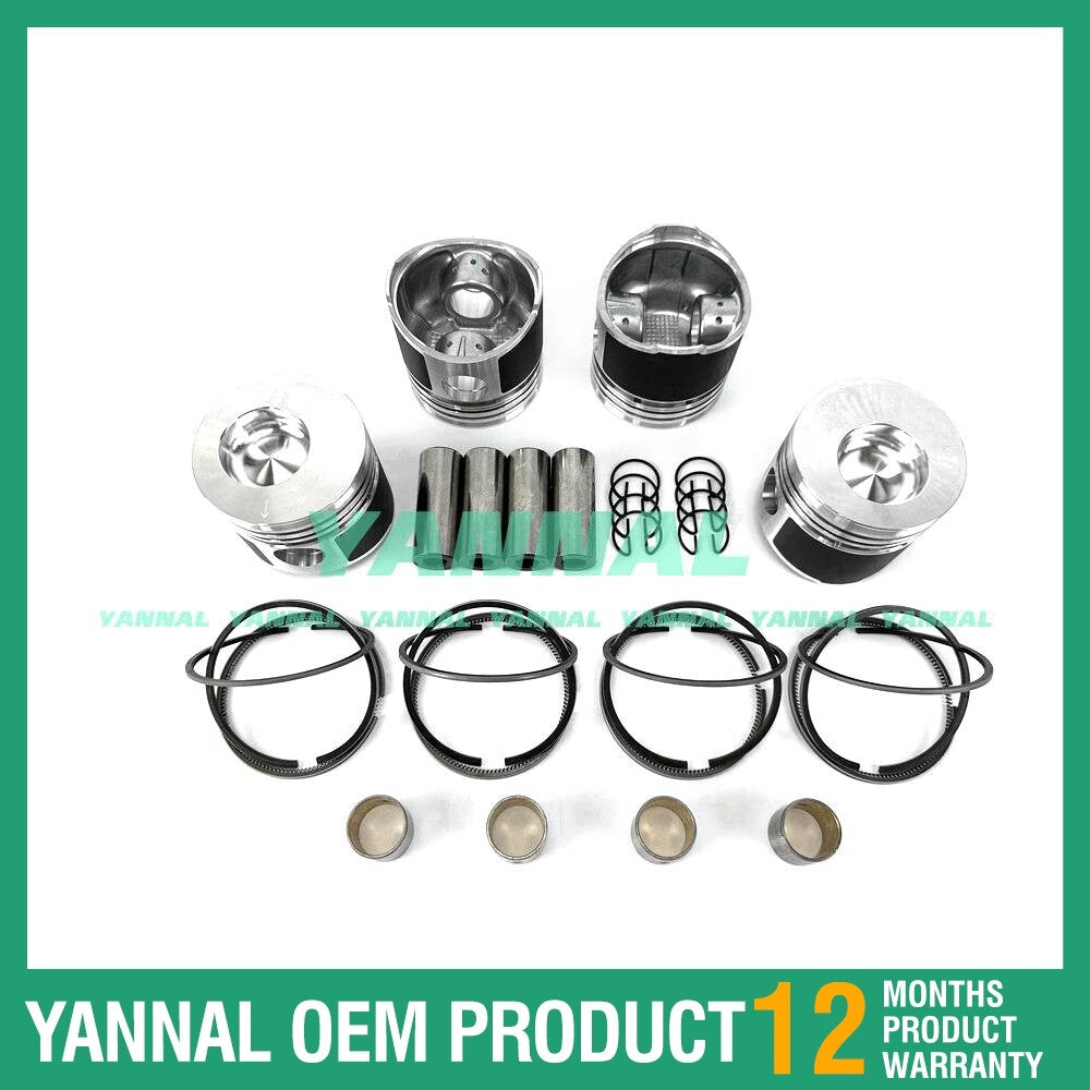 for Mitsubishi K4E-DI engine parts with piston rings