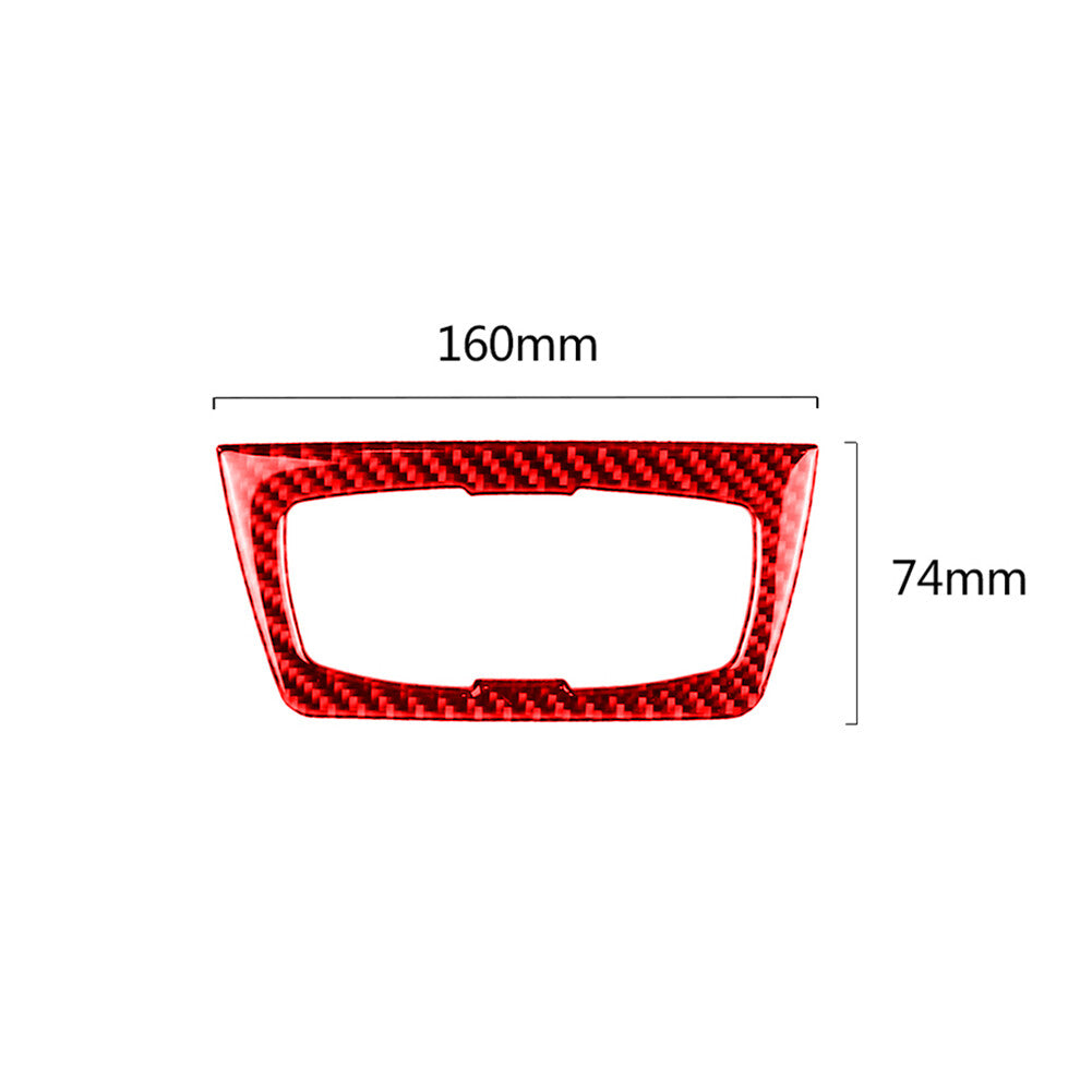 2Pcs Carbon Fiber Gear Shift Panel Frame Cover Trim For Matrix 2009-2014 v