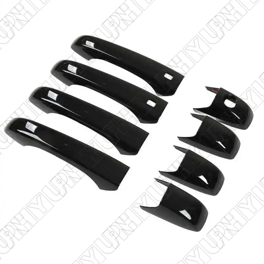 Glossy Black Door Handle Cover for Jeep for Grand Cherokee for Dodge Durango 2011-20